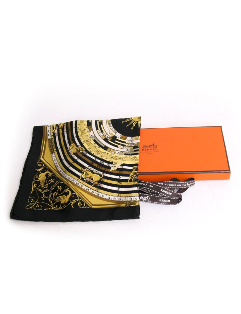 Foulard HERMES gavroche "signes du zodiac"