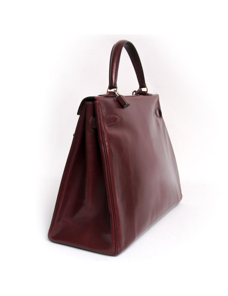 Sac Kelly HERMES bordeaux