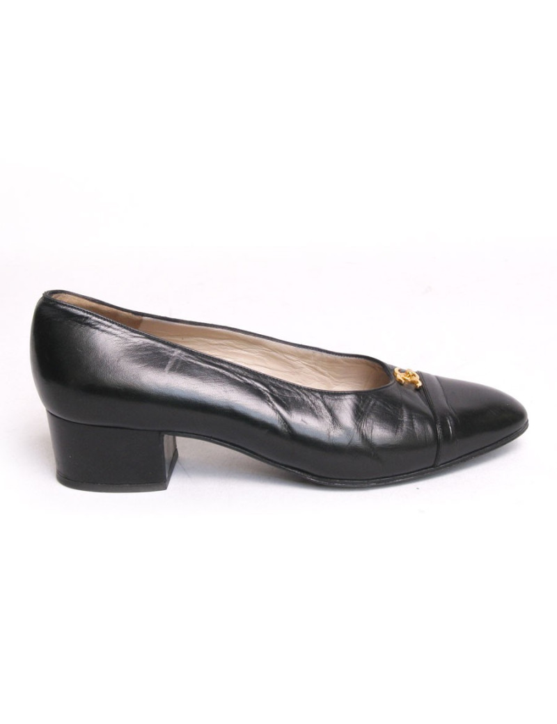 Ballerines CHANEL t 36 1/5 noires