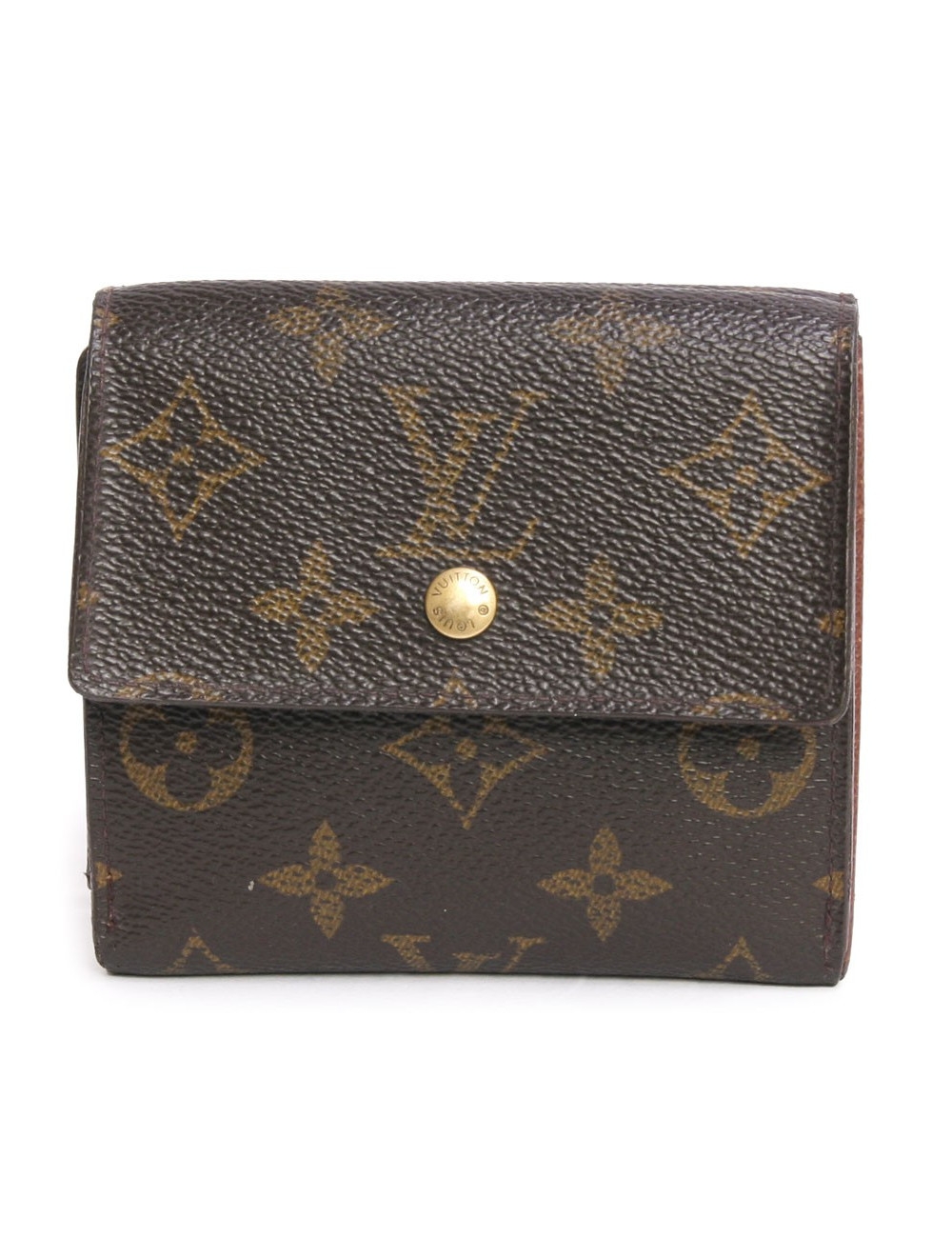 Porte-cartes porte monnaie LOUIS VUITTON toile monogram