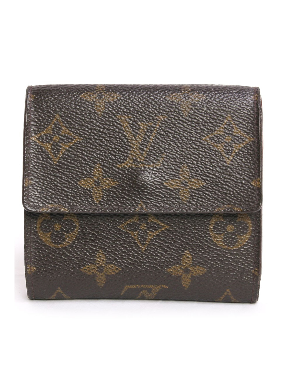 Porte-cartes porte monnaie LOUIS VUITTON toile monogram