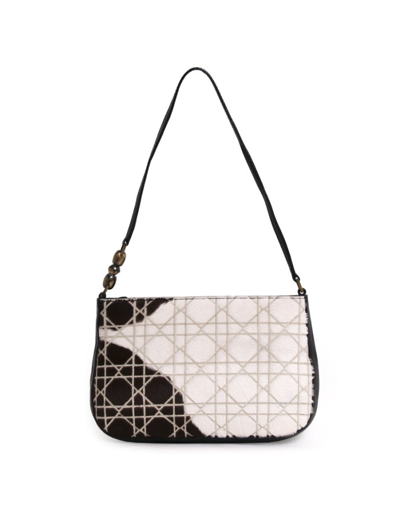 Pochette DIOR façon poulain cannage