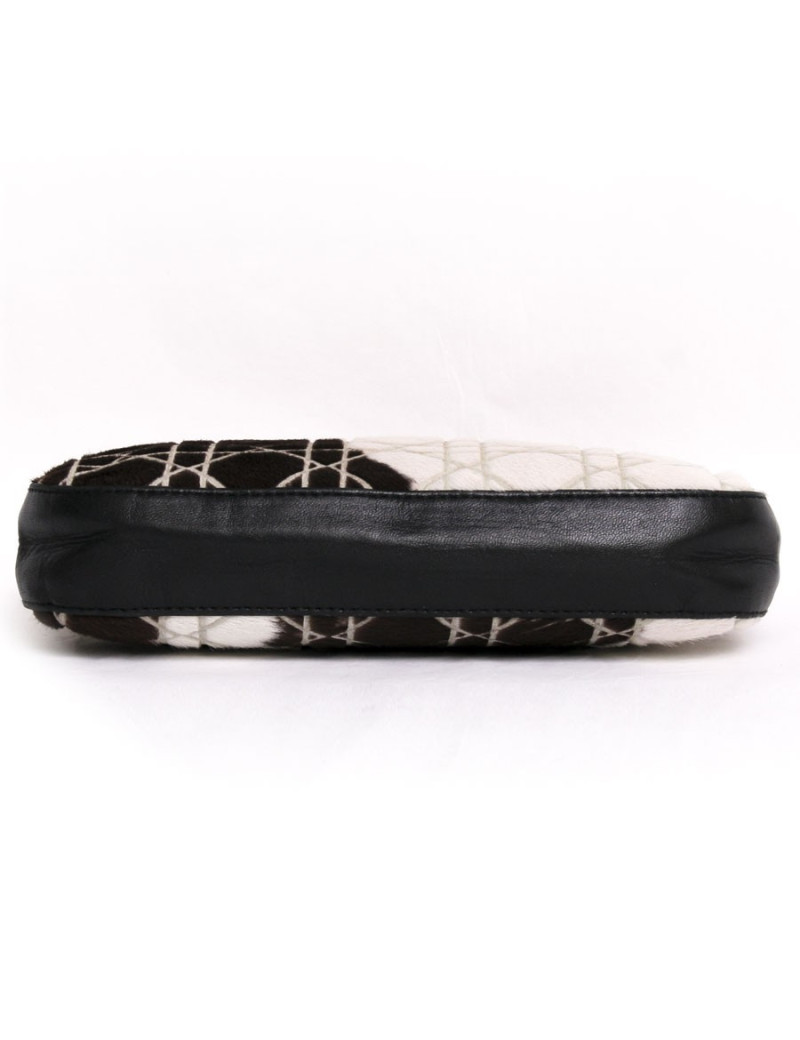 Pochette DIOR façon poulain cannage