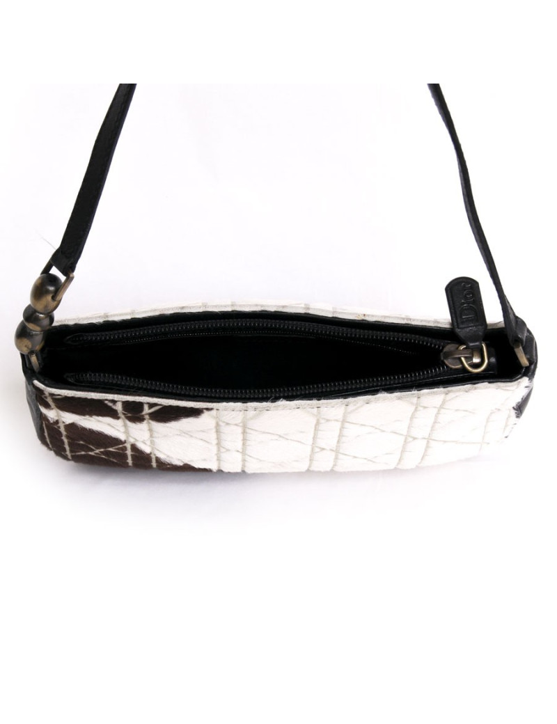 Pochette DIOR façon poulain cannage