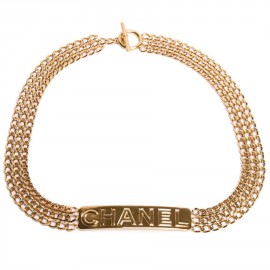 CHANEL 90 ' golden chain belt