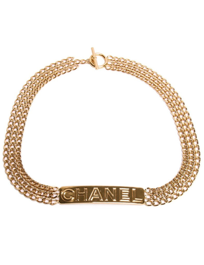 Ceinture CHANEL 90 ' chaîne doré