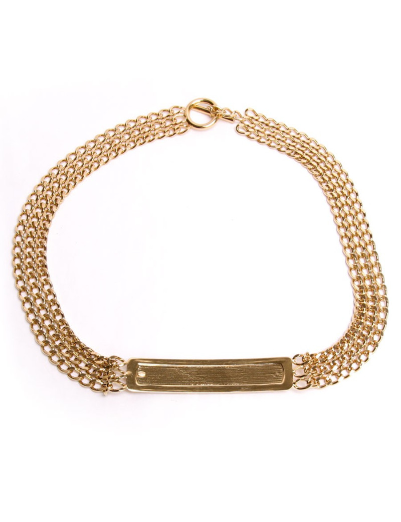 Ceinture CHANEL 90 ' chaîne doré