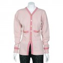 CHANEL pink vintage cashmere Cardigan