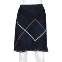 CHANEL T 42 geometric skirt