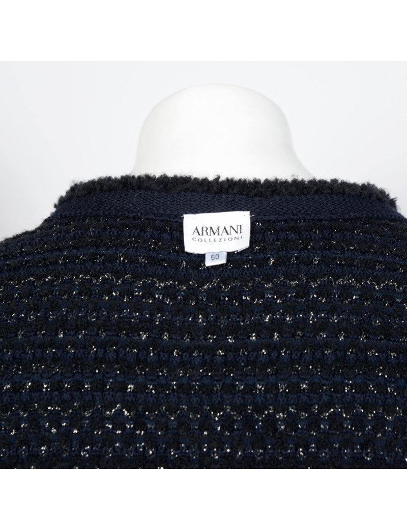 Veste gilet ARMANI T50 IT maille stretch