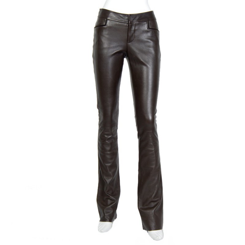 Vintage Gucci Leather Trousers  Garmentory