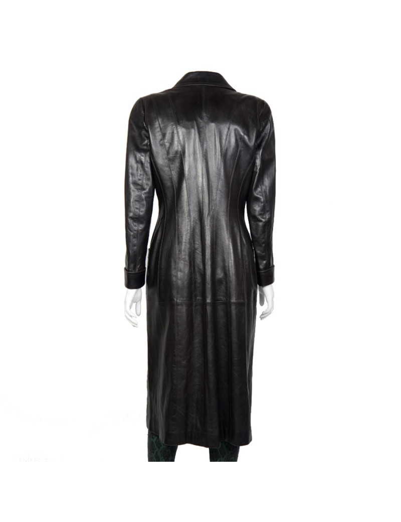 Manteau GUCCI en cuir vintage T40