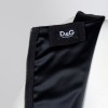 Robe D&G T40 satin brillant noir