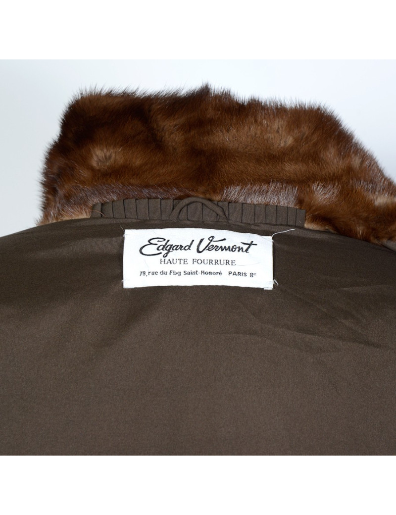 Manteau EDGAR VERMONT vison