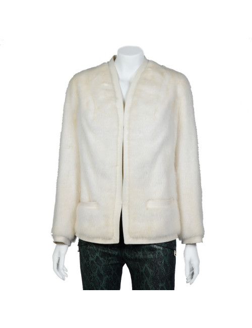 Veste LEINGA vison blanc