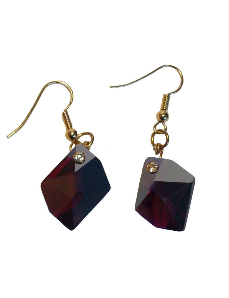 Clous MARGUERITE DE VALOIS strass et cristal swarovski siam