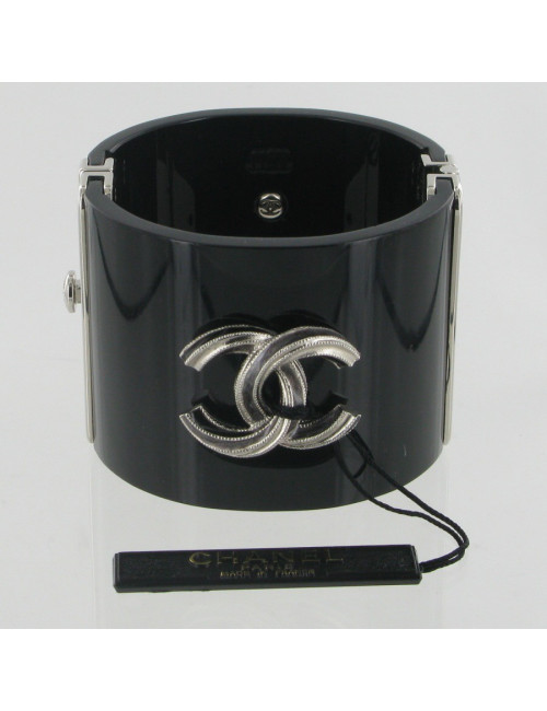 CHANEL black cuff