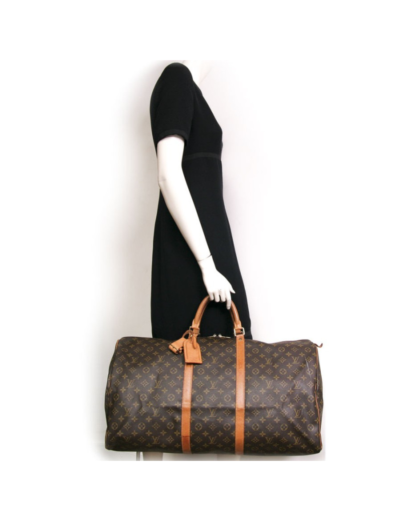 Sac "keepall 60" LOUIS VUITTON monogram