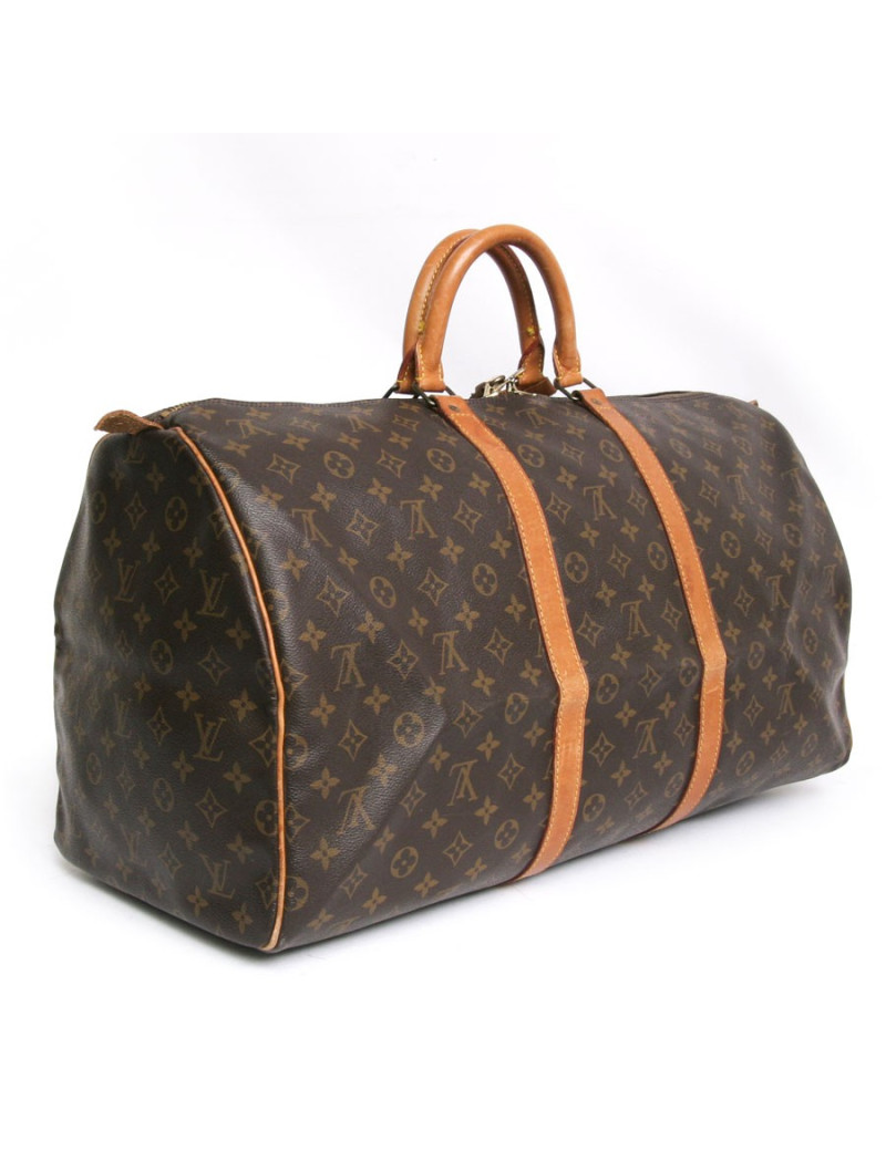 Sac "keepall 55" LOUIS VUITTON toile monogram