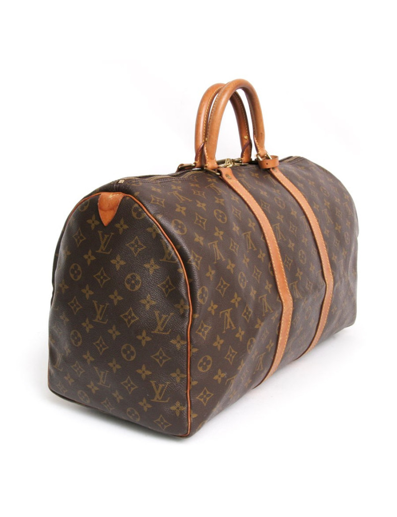 Sac "keepall 50" LOUIS VUITTON monogram