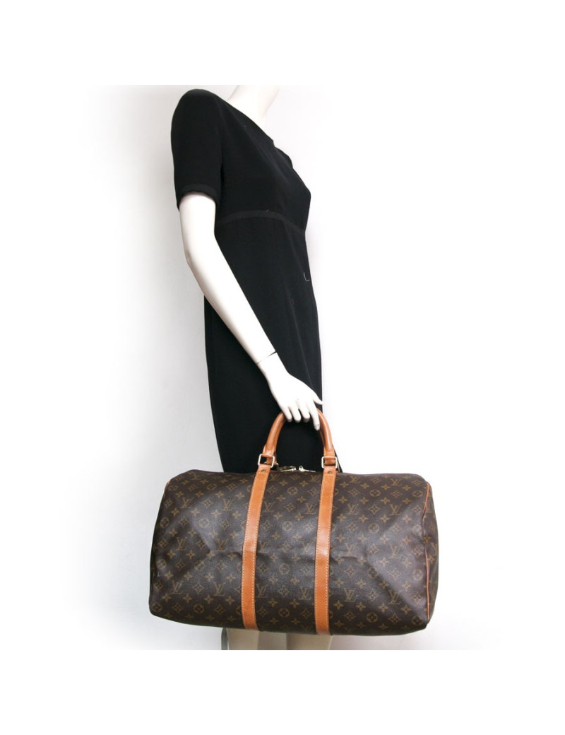 Sac "keepall 50" LOUIS VUITTON monogram