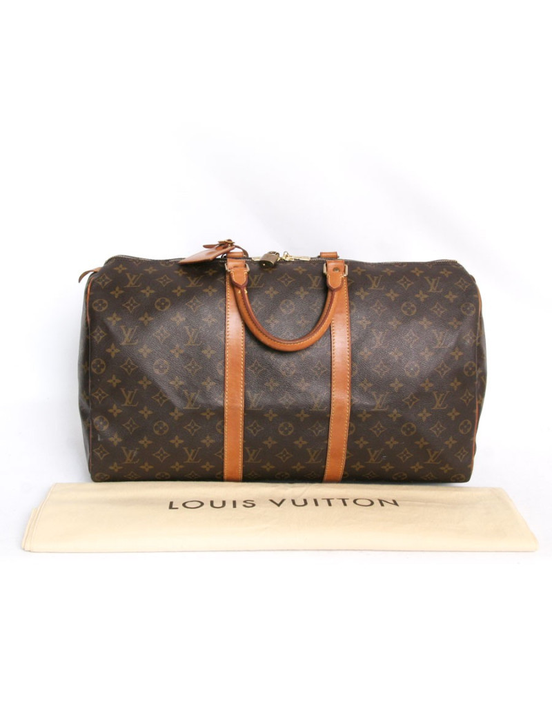 Sac "keepall 50" LOUIS VUITTON monogram