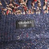 Echarpe CHANEL en tweed multicolore