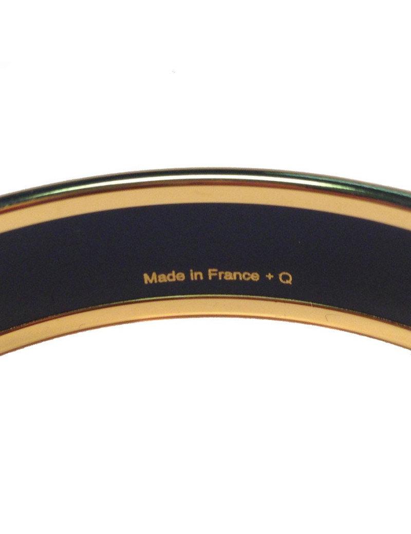 Bracelet HERMES en émail  PM