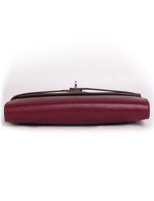 portefeuille kelly en cuir  bicolore