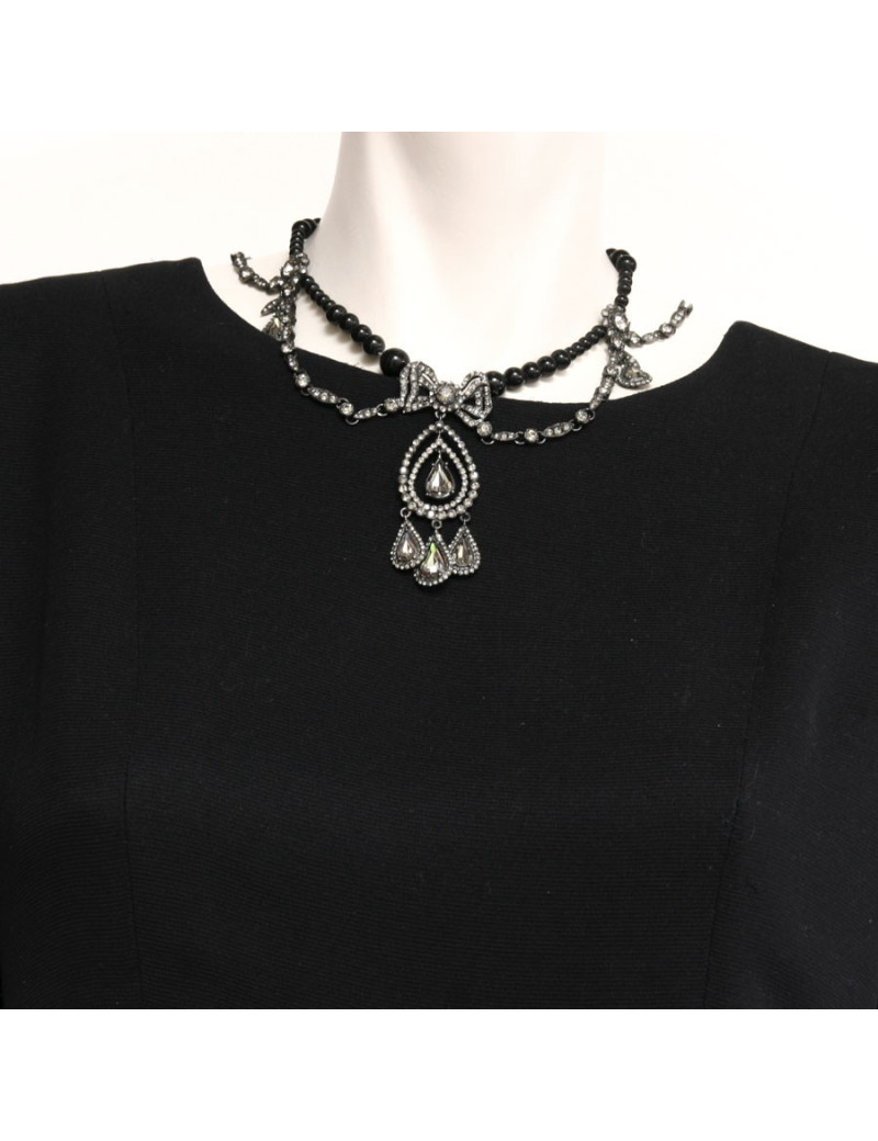 parure CHRISTIAN DIOR collier et boucles d'oreille