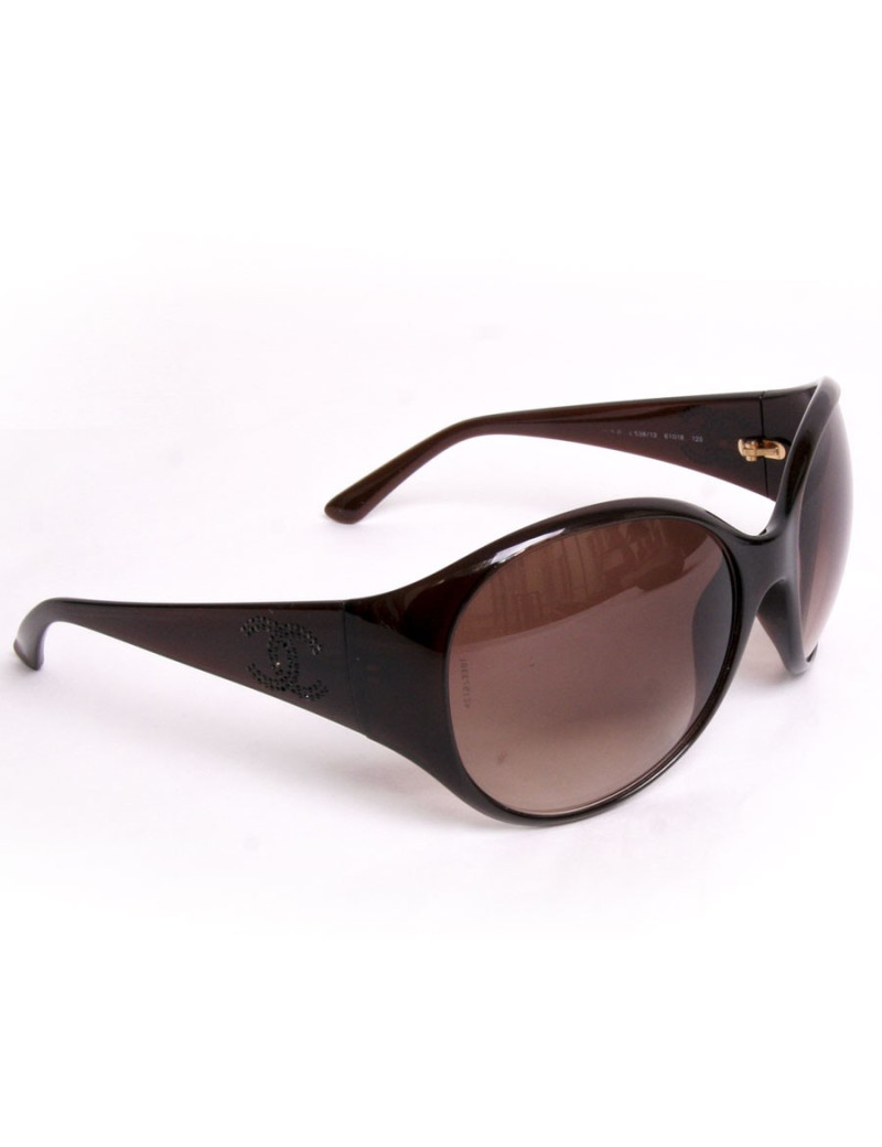 Lunettes de soleil CHANEL marron