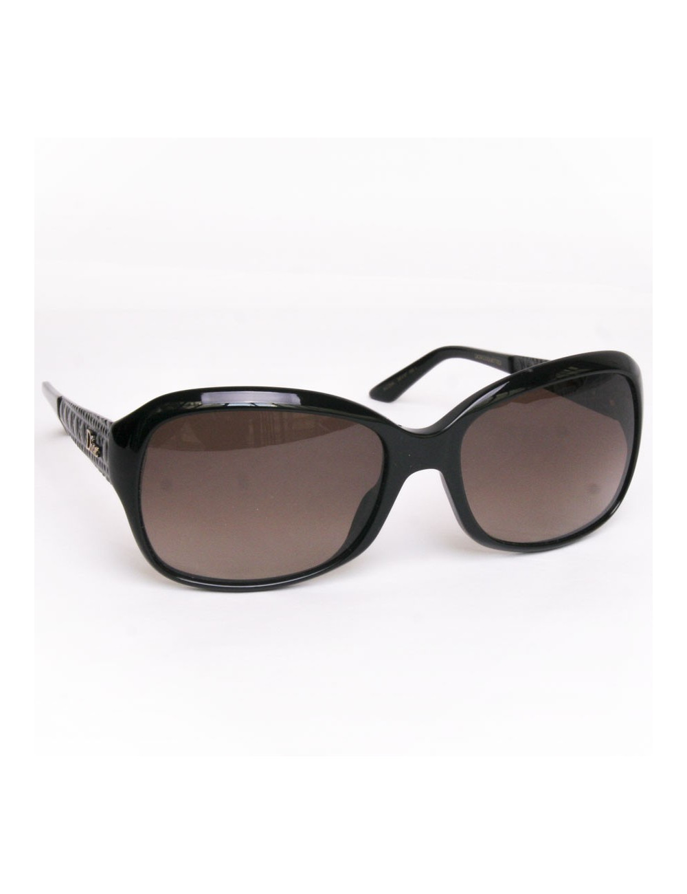 lunettes de soleil DIOR branches matelassées noires