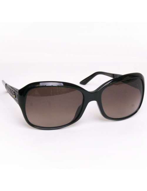 lunettes de soleil DIOR branches matelassées noires
