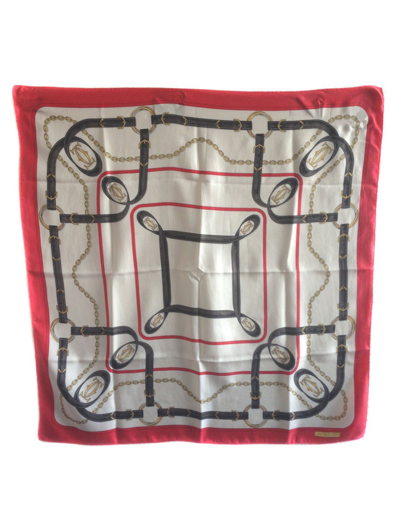 Carré de soie "Must" CARTIER