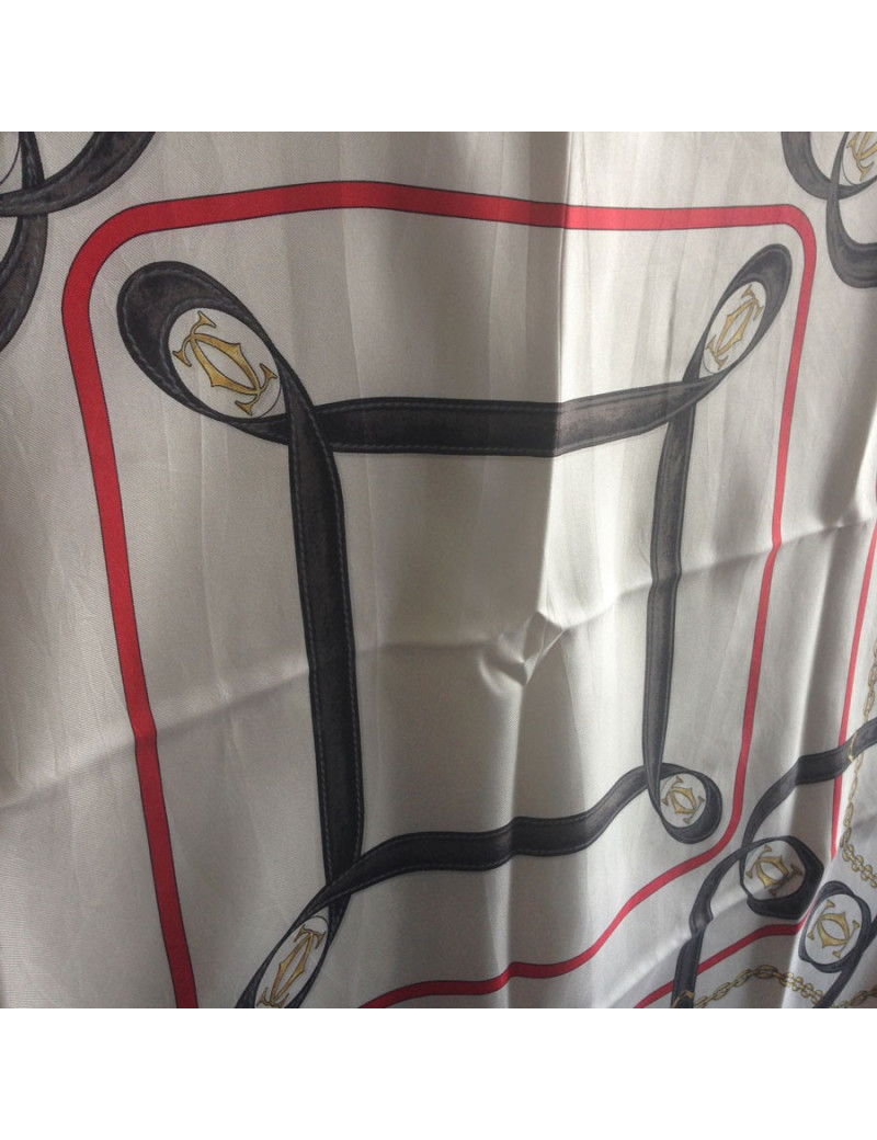 Carré de soie "Must" CARTIER