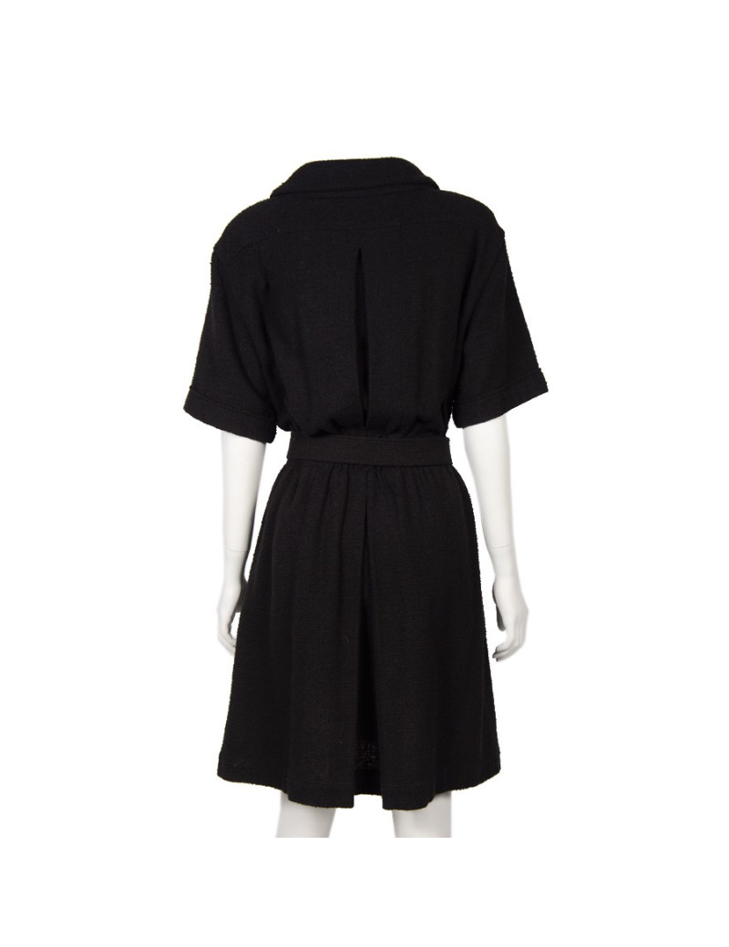Robe "Paris-Singapour" CHANEL T42  noire