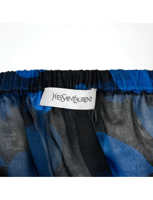 Top YVES SAINT LAURENT en soie 