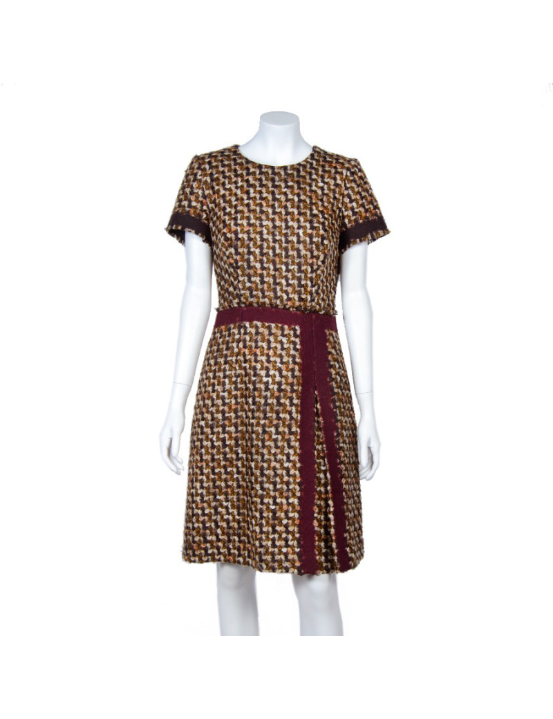 Robe PRADA t42 IT en tweed 