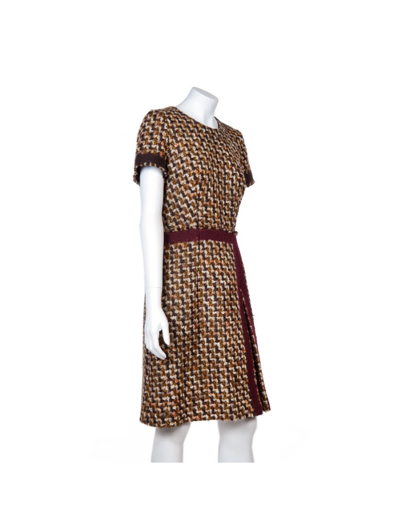 Robe PRADA t42 IT en tweed 