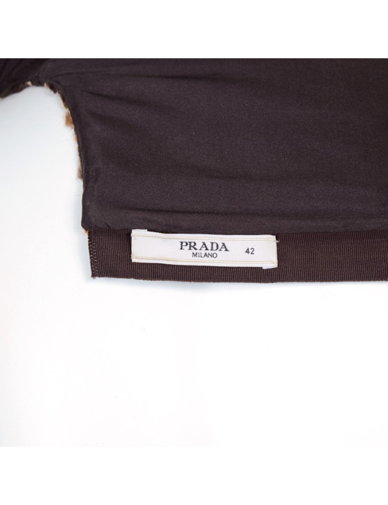 Robe PRADA t42 IT en tweed 