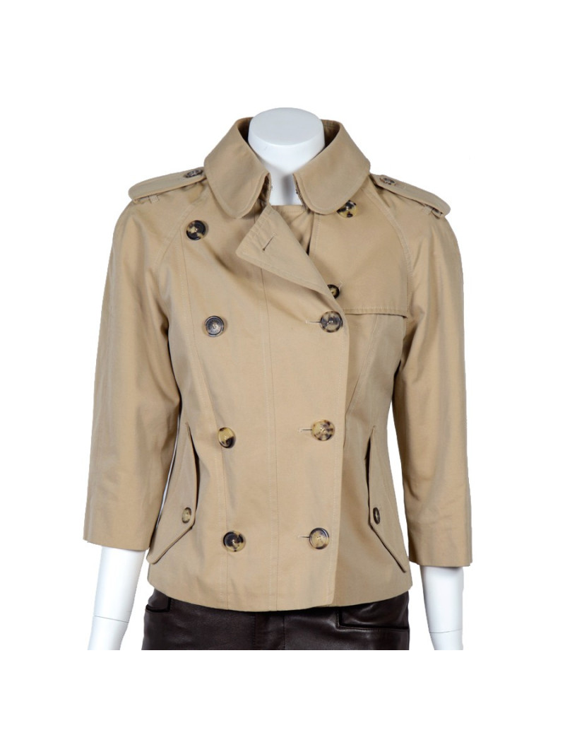 Veste BURBERRY toile beige