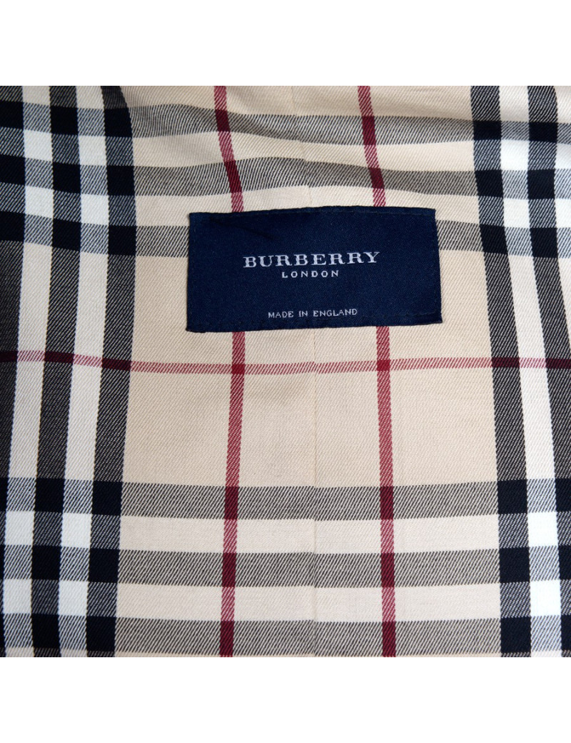 Veste BURBERRY toile beige