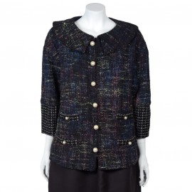 CHANEL tweed and Pearly beads jacket