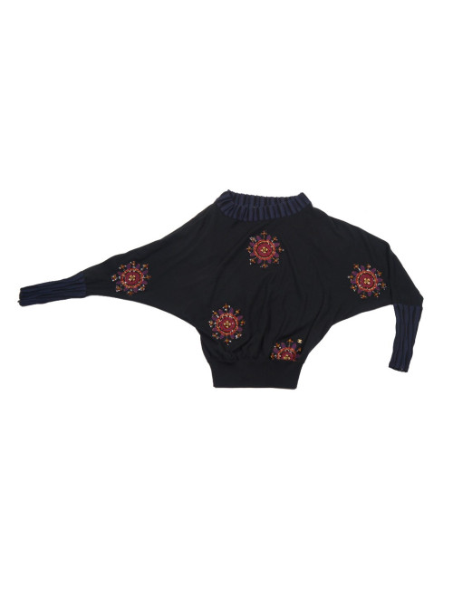 Pull  CHANEL "Paris-Bombay" noir