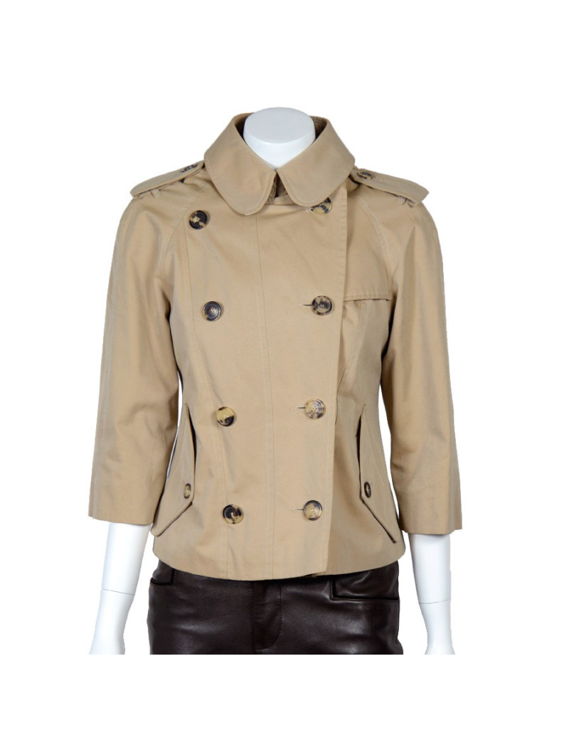 Veste BURBERRY toile beige