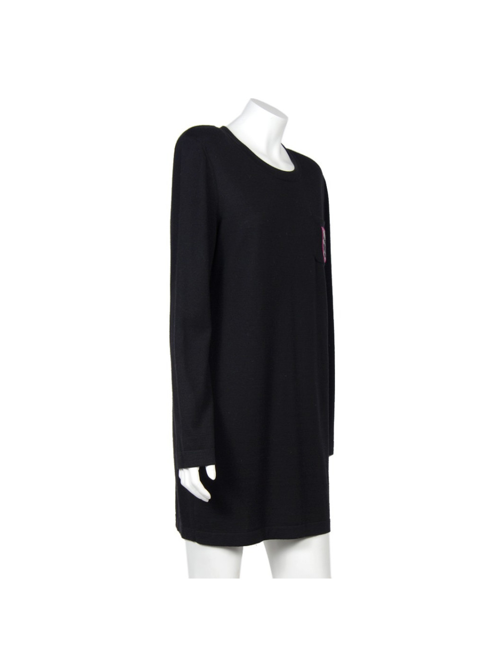 Robe "Paris-Edimbourg" CHANEL coton noir