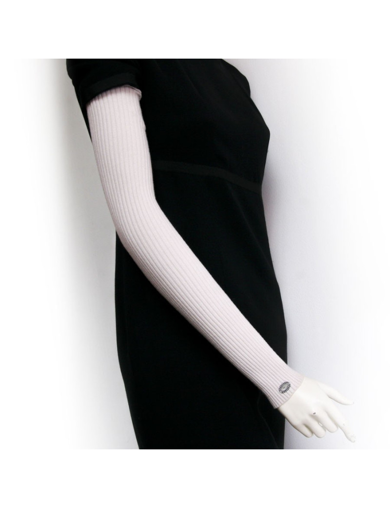 Manchons CHANEL beige