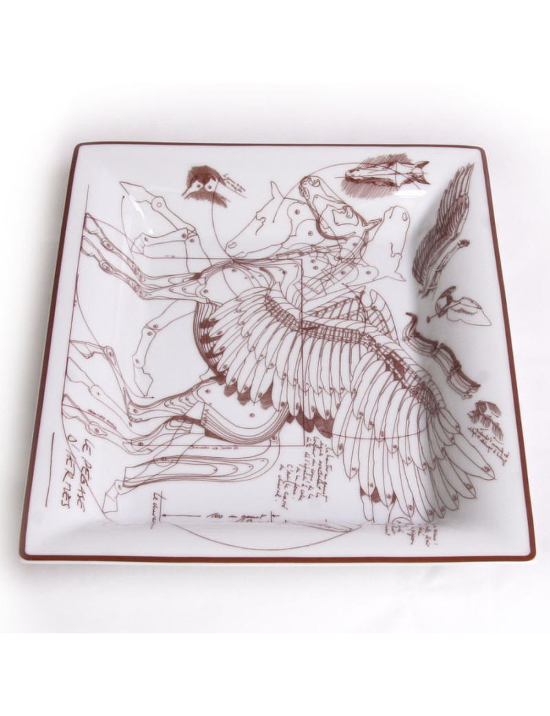 Grand cendrier vide-poche HERMES " cheval pégase"
