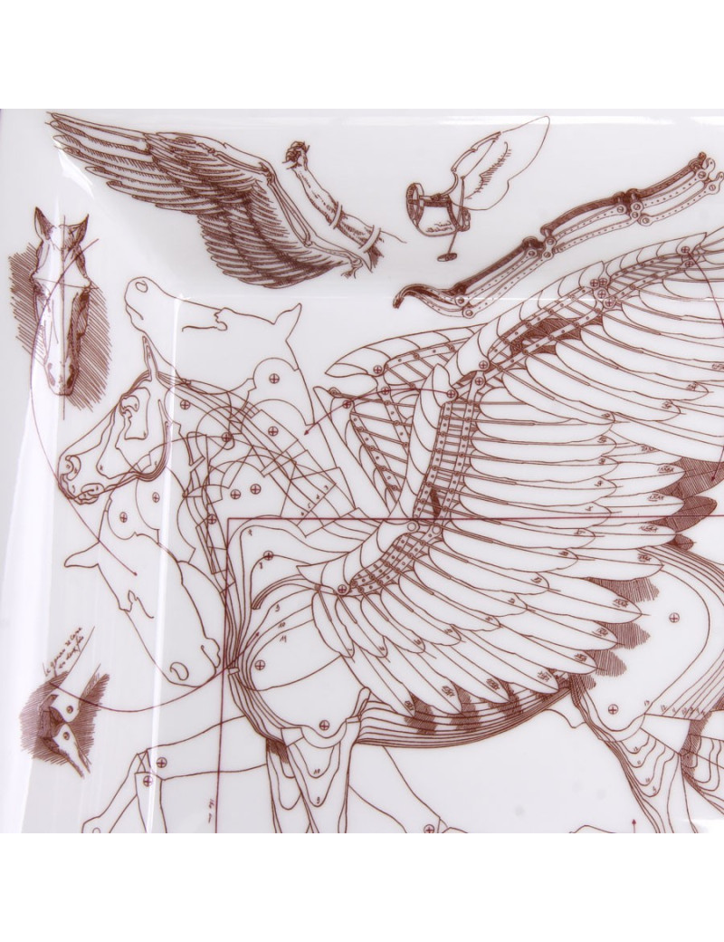 Grand cendrier vide-poche HERMES " cheval pégase"