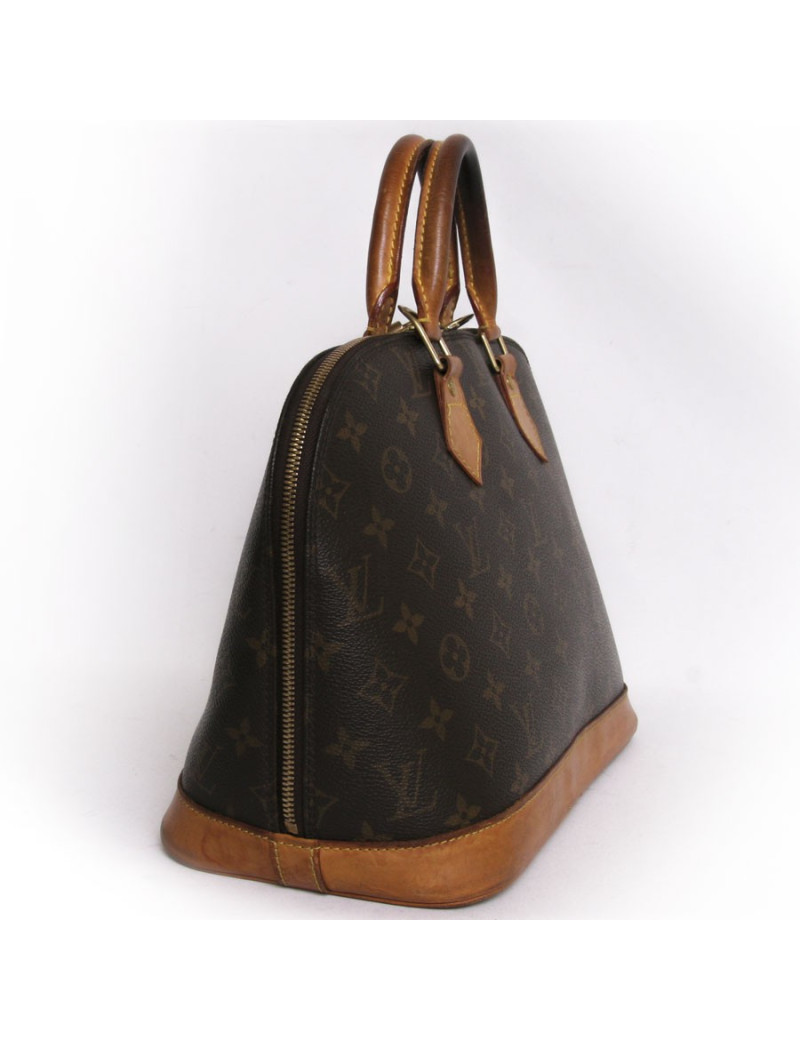 Sac "Alma" LOUIS VUITTON toile monogram marron vintage